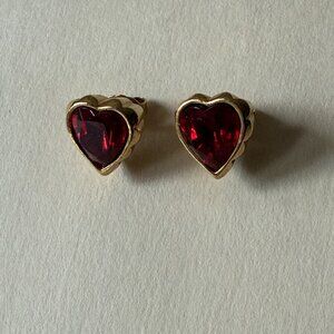 Vintage Avon Heart Earrings
